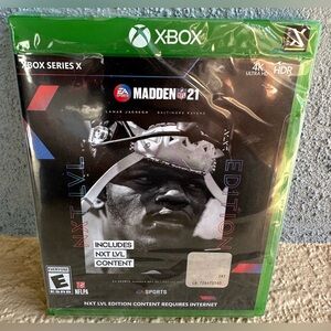 Madden NFL 21 Xbox Series X - New Sealed Video Game - Lamar Jackson Cover